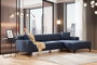 Atelier Del Sofa Petra R Corner - Sofá Esquinero Azul